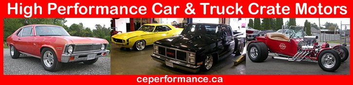 Call 604-968-4877 for High Performance Chevy, Ford and Dodge V8 Crate Engines